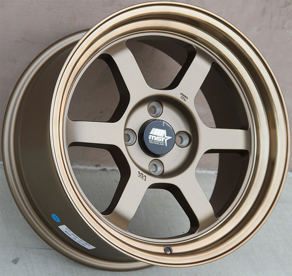 タイヤ・ホイール mst MST Wheels Time Attack Matte Bronze Bronze Machined Lip – WheelplusUSA