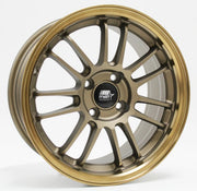 MST Wheels Mt45 Matte Bronze Bronze Machined Lip