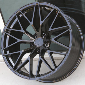 Porsche Wheels 1288 21x9.5/21x10 5x112 Gloss Black fit Macan S GTS Turbo