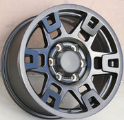 Toyota Wheels 1174 17x8 6x139.7 Matte Black fit 4Runner FJ Cruiser Sequoia Tacoma TRD Style