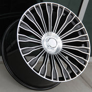 Mercedes Benz Wheels 9994 21x9/21x10 5x112 Black Machined fit E S CL Class 350 400 450 500 550 560 580