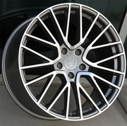 Porsche Wheels 5351 22x10/22x11 5x130 Gunmetal Machined Face fit Cayenne S GTS Turbo