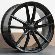 Volkswagen Wheels 5487 19x8.0 5x112 Black Machined fit Jetta Passat GTI CC Golf