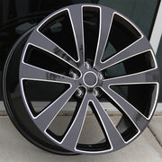 Land Rover Wheels 5597 22x9.5 5x120 Gloss Black Milled fit Range Rover Sport V 2023-Up