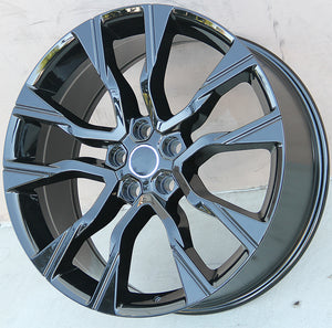 Land Rover Wheels 5755 21x9.0 5x120 Gloss Black fit Range Rover Sport SVR HSE Autobiography Discovery