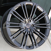 Land Rover Wheels 841 23x9.5 5x108 Gloss Black fit Range Rover Velar Discovery Sport