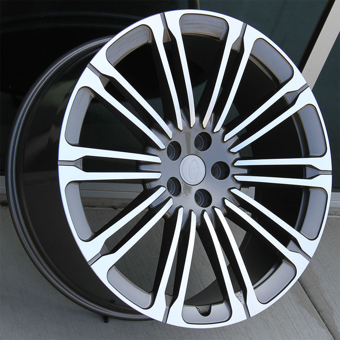 Land Rover Wheels 841 23x9.5 5x120 Gunmetal Machined fit Range Rover Sport V 2023-Up