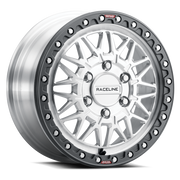 Raceline Wheels A13F-Omega Machined Black Ring