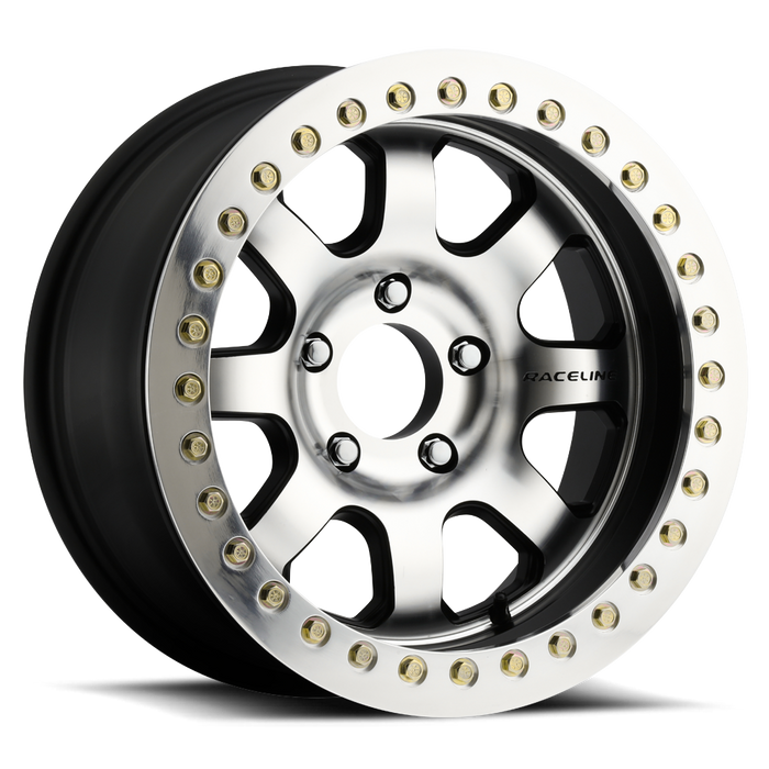 Raceline Wheels RT260-Avenger BMF Satin Black Machined Face