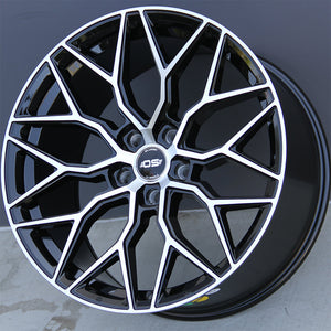 Mercedes Benz Wheels OS Si01 22x10 5x112 Black Machined fit ML GL GLE GLS Class 320 350 450 500 550