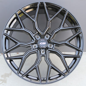 OS Si01 21x9.0 & 21x10.5 5x120 ET30/ET38 Gloss Black Fit BMW 5Series 6Series 7Series