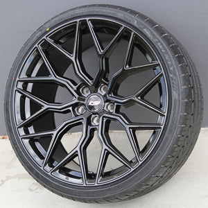 Mercedes Benz Wheels OS Si01 22x10 5x130 Gloss Black fit G Wagon G350 G400 G450 G500 G550