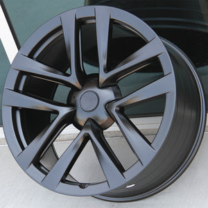 Tesla Wheels 832 20x8.5/20x9.5 5x114.3 Matte Black Flow Forged fit Model 3 Turbine