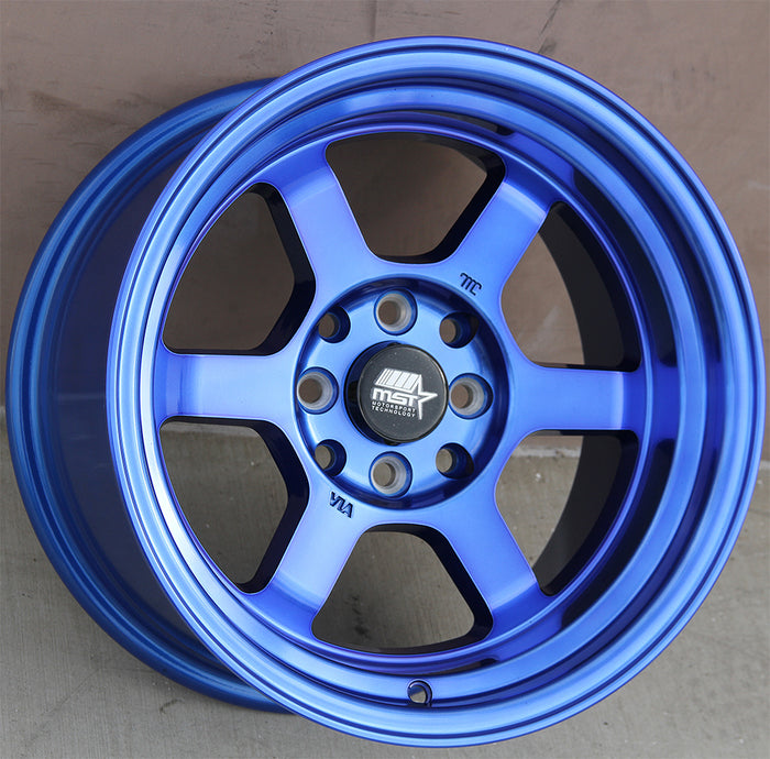 MST Wheels Time Attack Sonic Blue
