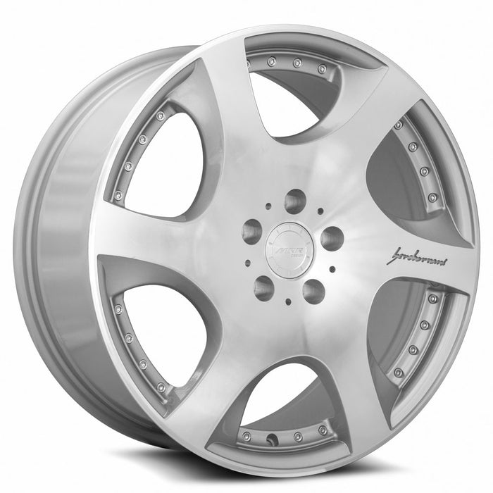MRR Wheels Vp3 Silver Machined Face