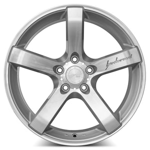 MRR Wheels Vp5 Silver Machined Face