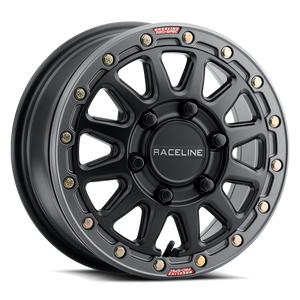 Raceline Wheels A14BG-Alpha Black Gunmetal Ring