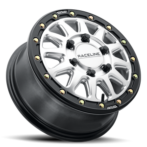 Raceline Wheels A14SB-Alpha Hyper Silver Black Ring