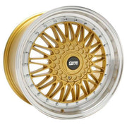 STR Wheels STR606 Gold Machined Lip