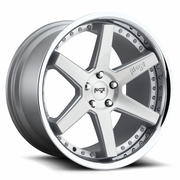 Niche Wheels Altair Brushed Silver Chrome Lip