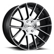 Dub Wheels Luxe Gloss Black Brushed