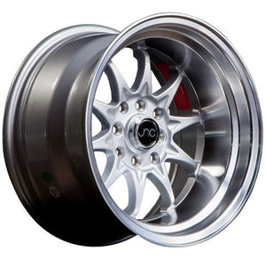 JNC Wheels JNC003 Silver Machined Lip