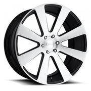 Dub Wheels 8Ball Brushed Gloss Black