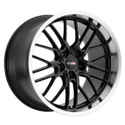 Cray Wheels Eagle Gloss Black Mirror Cut Lip