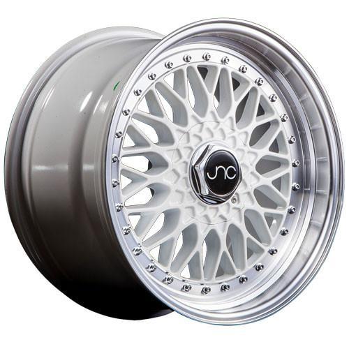 JNC Wheels JNC004 White Machined Lip