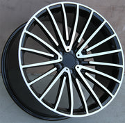 Mercedes Benz Wheels 2054 19x8.5/19x9.5 5x112 Black Machined fit A Class B Class C Class 180 200 220 300 400