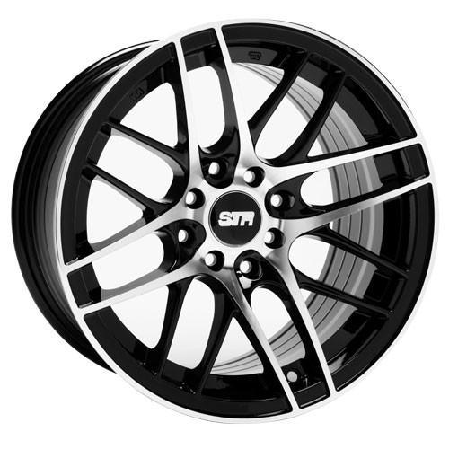 STR Wheels STR511 Black Machined Face – WheelplusUSA