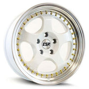 ESR Wheels SR06 Gloss White Machine Lip