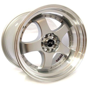 JNC Wheels JNC017 Silver Machined Lip