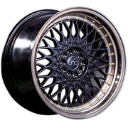 JNC Wheels JNC031 Matte Black Machined Bronze Gold
