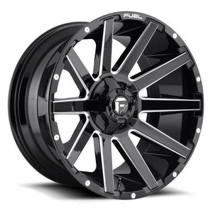 Fuel Off Road Wheels CONTRA Gloss Black Milled