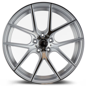 Aodhan Wheels AFF3 Gloss Silver Machined Face
