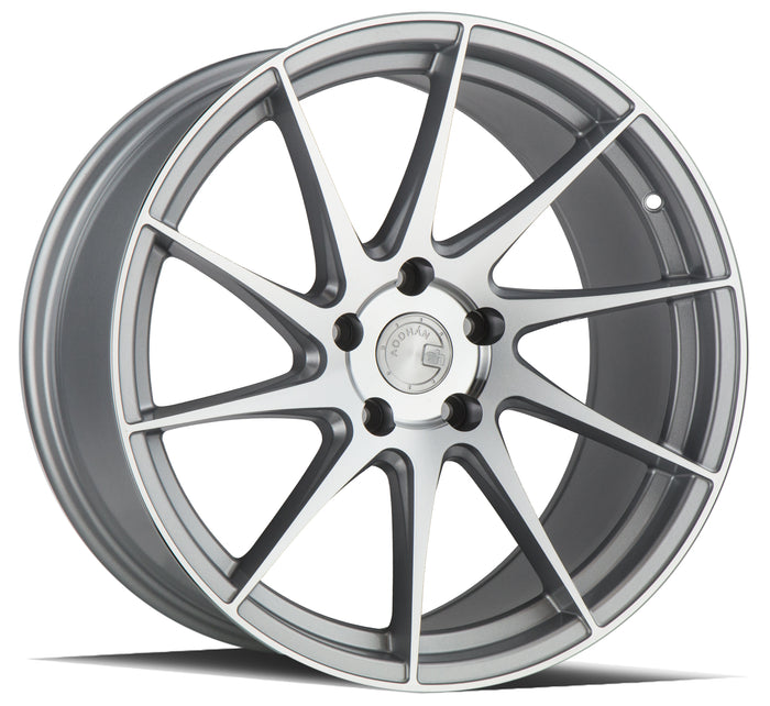 Aodhan Wheels AH09 Driver Side Gloss Silver Machined Face