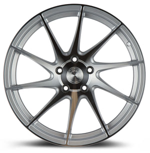 Aodhan Wheels AH09 Driver Side Gloss Silver Machined Face