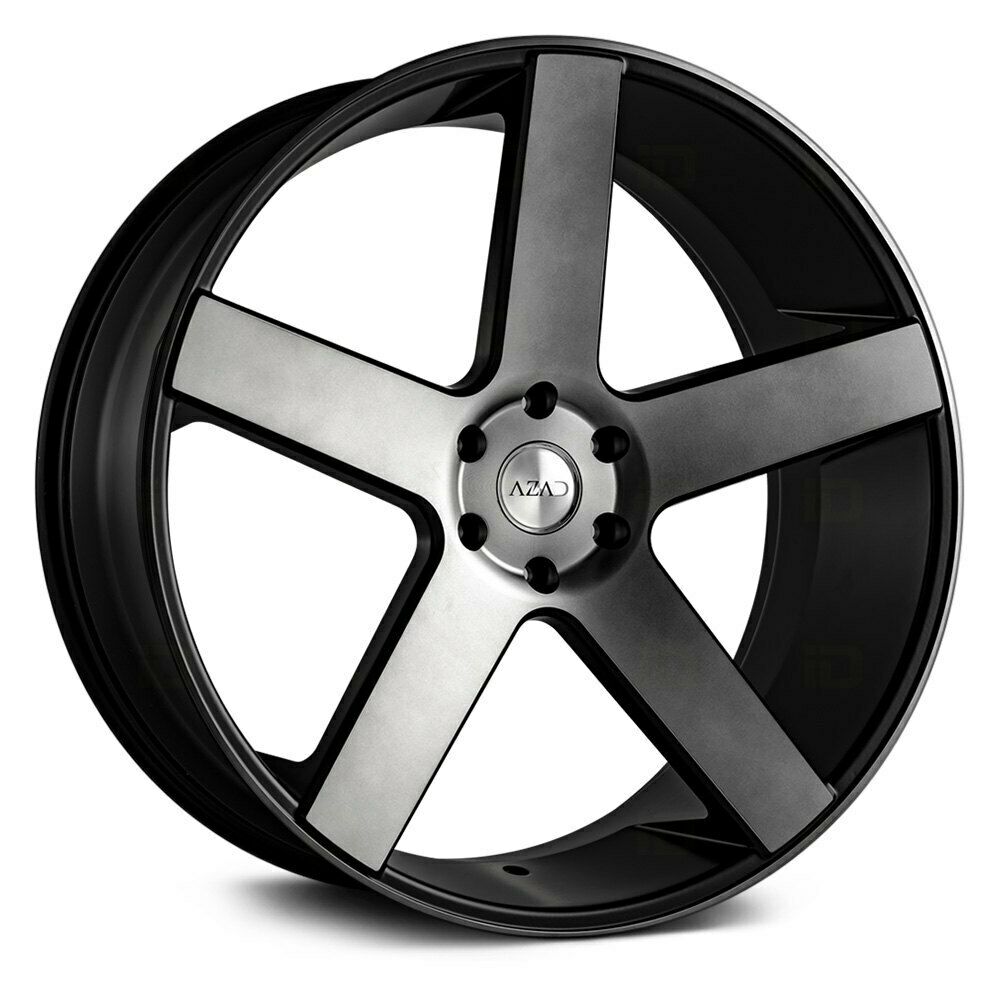 Az Rims Azad Wheels AZ5198 Black Lucent Face – WheelplusUSA