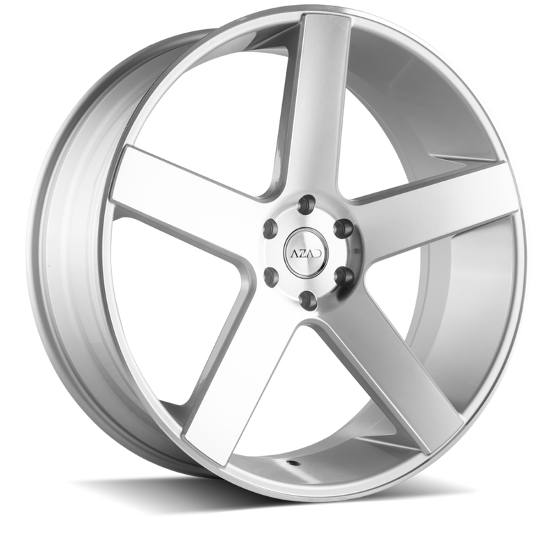 Azad Wheels AZ5198 Silver Machined – WheelplusUSA