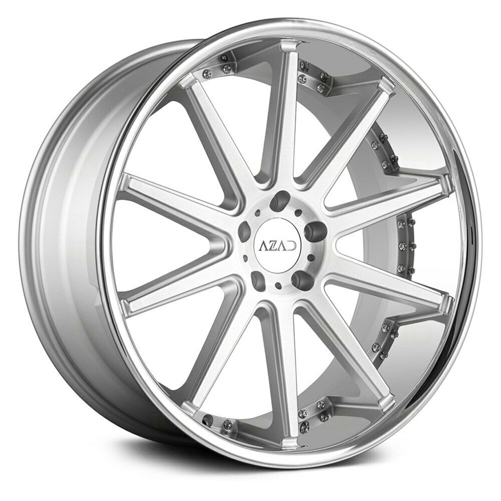 Azad Wheels AZ95 Brushed Stainless Chrome Lip – WheelplusUSA