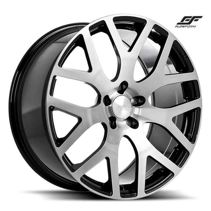 Ace Alloy Wheels AFF07 Gloss Black Brush Face – WheelplusUSA