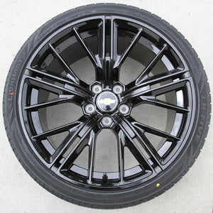 Chevy Wheels F17 20x10/20x11 5x120 Gloss Black fit Camaro ZL1 Edition