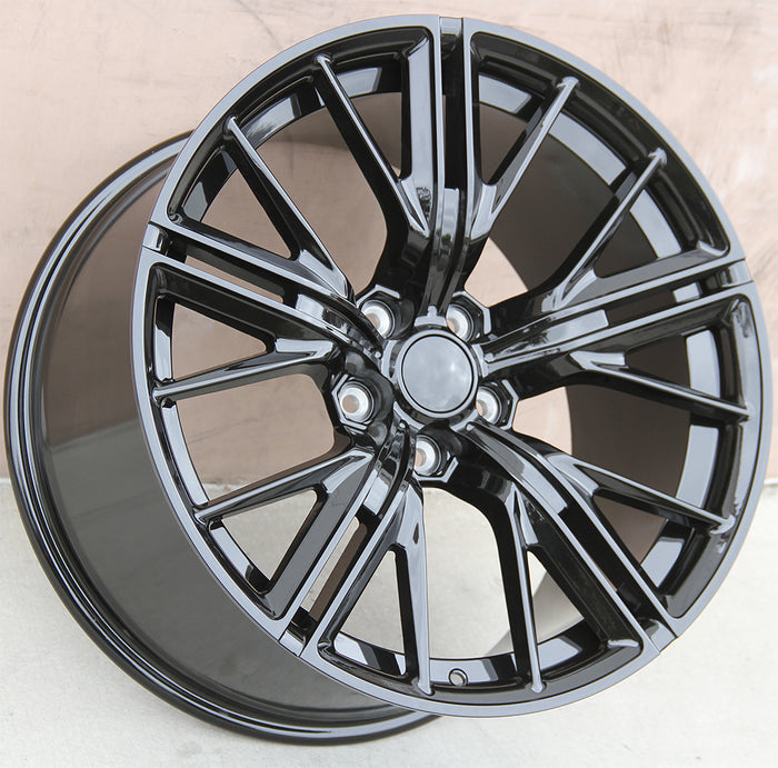 Chevy Wheels F17 20x10/20x11 5x120 Gloss Black fit Camaro ZL1 Edition