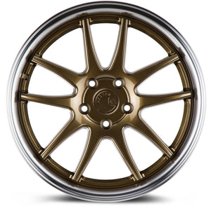 Aodhan Wheels DS02 Bronze Machined Lip