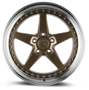 Aodhan Wheels DS05 Bronze Machined Lip