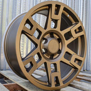 Toyota Wheels F096 17x8 6x139.7 Matte Bronze fit 4Runner FJ Cruiser Sequoia Tacoma TRD Style