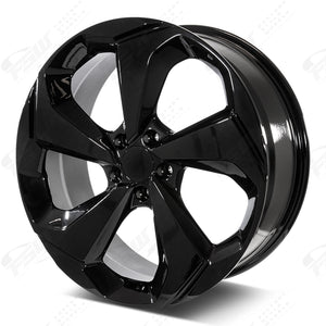 Honda Wheels F166 20x8 5x114.3 Gloss Black fit Accord Civic CR-V Breeze Clarity Avancier Sport Style