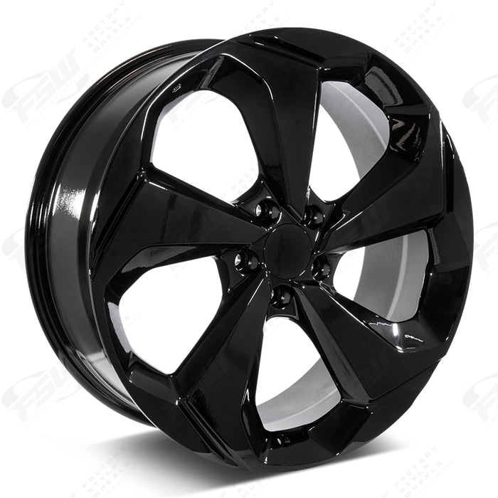 Honda Wheels F166 20x8 5x114.3 Gloss Black fit Accord Civic CR-V Breeze Clarity Avancier Sport Style