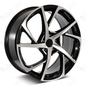 Honda Wheels F231 20x8 5x114.3 Black Machined fit Accord Civic CR-V Breeze Clarity Avancier HSX Style